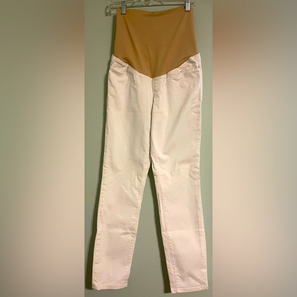 Loft size 6 straight leg maternity jeans